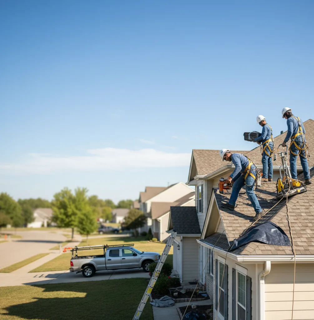 Commercial Roof Repair in Rogers, TX